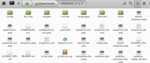 Extplorer Files