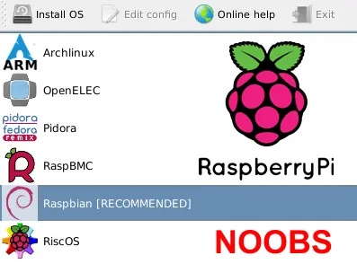 Overview, Setting up a Raspberry Pi with NOOBS