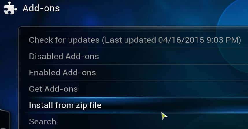 how to remove all addons enabled message kodi