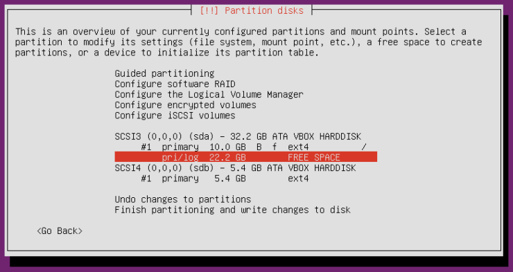 Ubuntu Server Partition Scheme for a Home Server | SHB