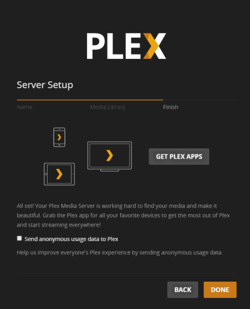 download plex media server for ubuntu but it want install
