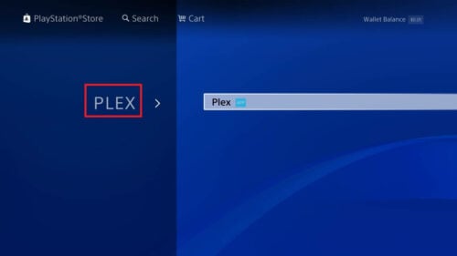 plex media server ps4