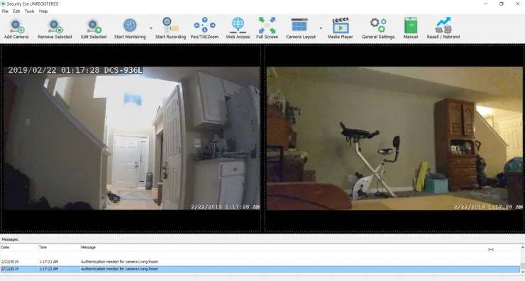 multi camera video surveillance software for the mac