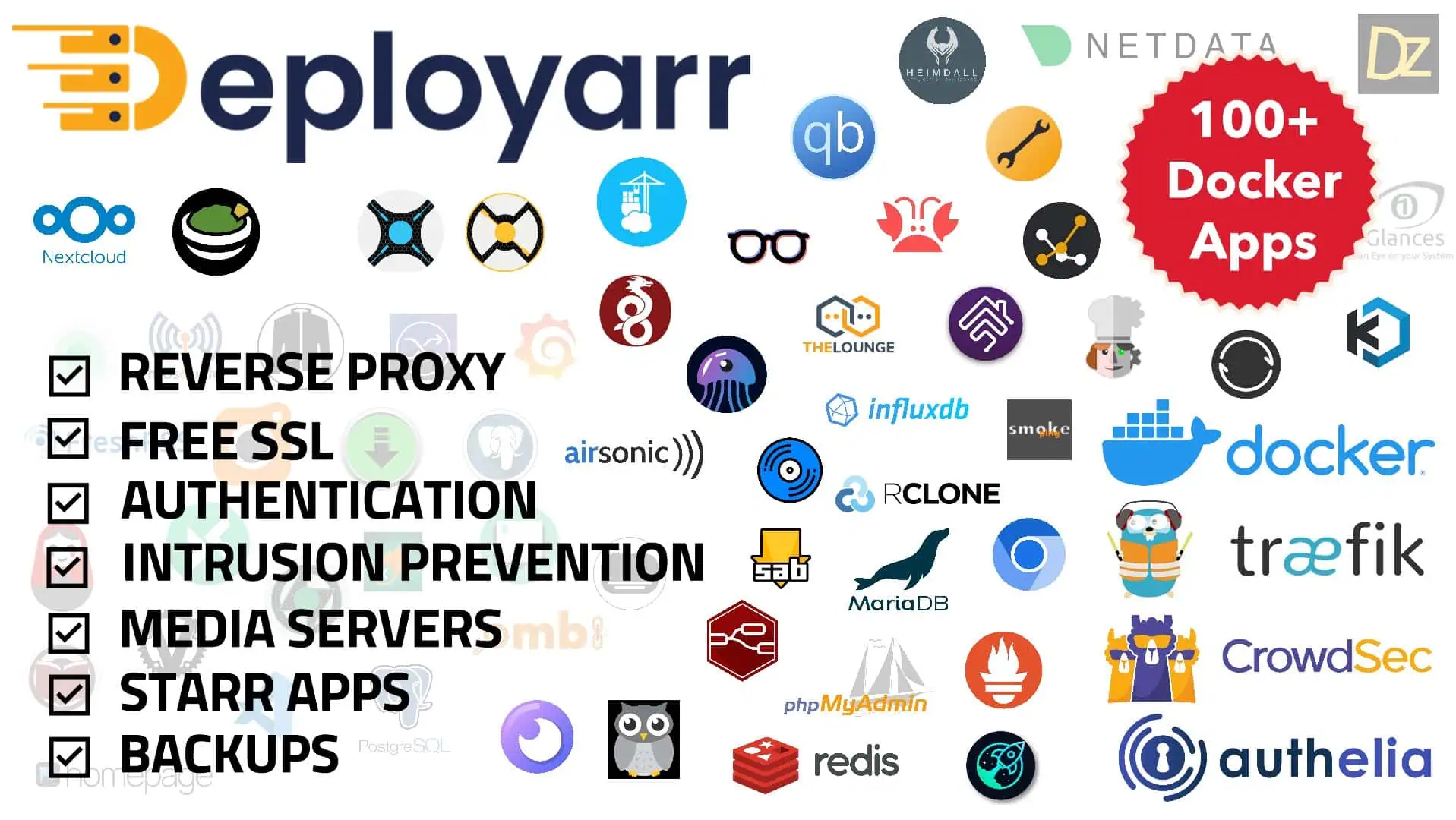 Deployarr App Logos 100