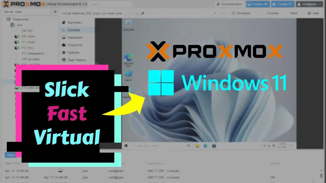 Install Windows 11 on Proxmox ft