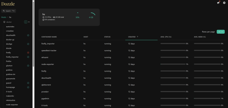 Dozzle Docker Compose - Web Interface